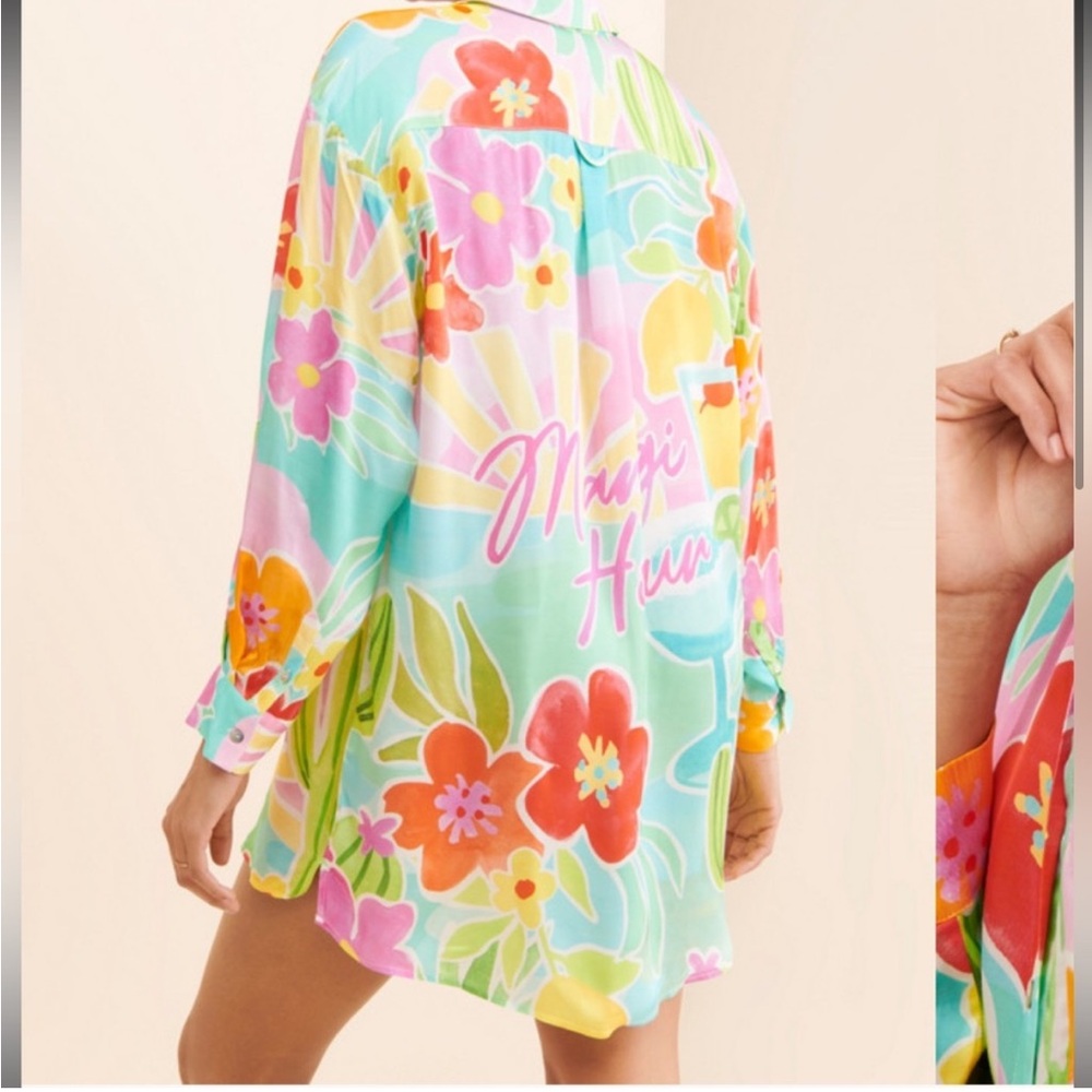 Spell Margo Hour Shirt Dress - Picture 3 of 16